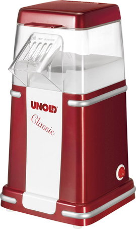 Unold Classic 48525 Popcorn készítő Piros, Fehér
