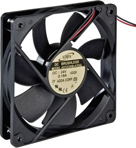 ADDA AD1212HB-A70GL Axiális ventilátor 12 V/DC 149.4 m³/óra (H x Sz x Ma) 120 x 120 x 25 mm