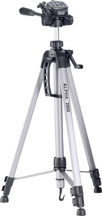 Cullmann Alpha 2800 Háromlábú állvány 1/4 col Munkamagasság=67.5 - 184.5 cm Alumínium Táskával, Gömb