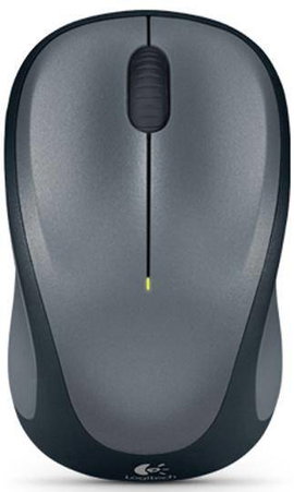 Logitech M235 WLAN egér Rádiójel vezérlésű Optikai Szürke 3 Gombok 1000 dpi