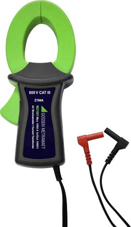 Gossen Metrawatt WZ1001 Lakatfogó adapter Mérési tartomány A/AC: 1 - 1000 A