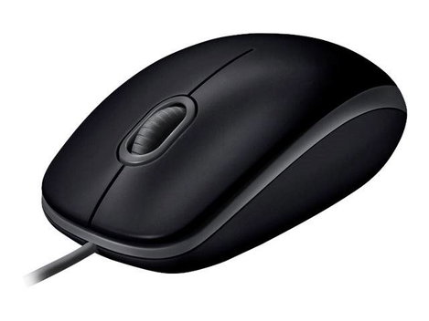 Logitech B110 WLAN egér USB Optikai Fekete 3 Gombok 1000 dpi