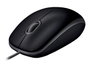 Logitech B110 WLAN egér USB Optikai Fekete 3 Gombok 1000 dpi bélyegkép