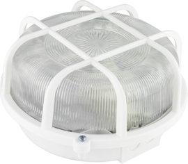 REV Rundleuchte Kunstst.LED 7W ws Világítás nedves helyiségbe LED E27 7 W Melegfehér Fehér