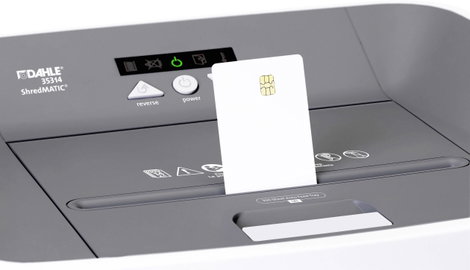 Dahle ShredMATIC 35314 Iratmegsemmisítő 300 lap Részecskevágás P-4 40 l Szintén megsemmisíti CD-t, H 3. kép