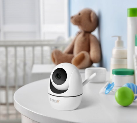 Technaxx TX-146 4882 Vezetékes, Vezeték nélküli, WLAN, LAN IP-Megfigyelő kamera1 csatornás1920 x 108 4. kép