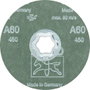 PFERD 64190006 COMBICLICK korundszálas tárcsa Ø 115 mm A 60 univerzális alkalmazásokhoz Ø 115 mm 2. bélyegkép