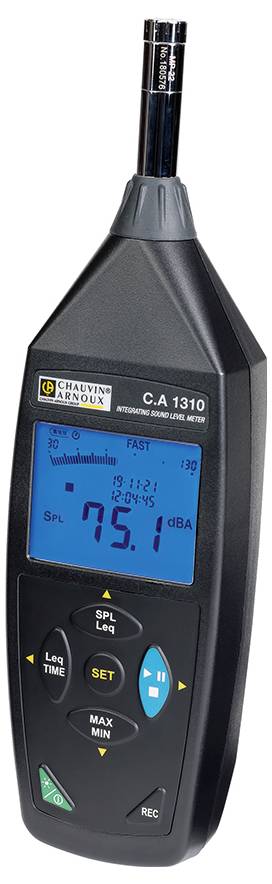 Chauvin Arnoux C.A 1310 Zajszintmérő Adatgyűjtő 30 - 130 dB 20 Hz - 8 kHz 2. kép