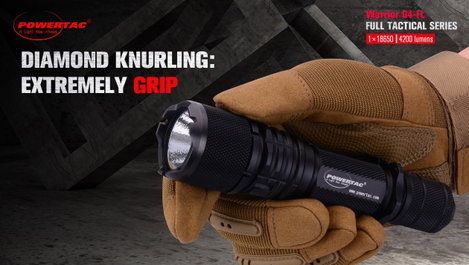 Powertac WAR-G4 FLW LED Kézilámpa Akkuról üzemeltetett 4200 lm 152 g 9. kép