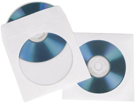 Hama CD tok 00062671 1 CD/DVD/Blu-Ray Fehér Papír 50 db