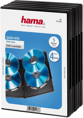 Hama 00051186 Fekete 5 db