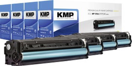 KMP H-T171V Toner kazetta Kombinált csomag helyettesíti HP 131A, 131X, CF210A, CF210X, CF211A, CF212