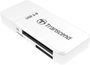 Transcend RDF5W Külső memóriakártya olvasó USB 3.2 (1. generáció) (USB 3.0) Fehér bélyegkép