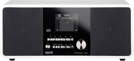 Imperial Dabman i200 Asztali internetrádió DAB+, URH, Internet AUX, USB, Internetrádió Fehér