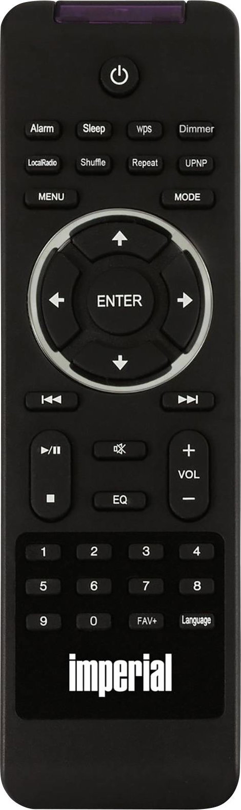 Imperial Dabman i200 Asztali internetrádió DAB+, URH, Internet AUX, USB, Internetrádió Fehér 2. kép