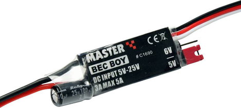 Master BEC BOY BEC feszültségszabályozó 5 - 25 V 3 A
