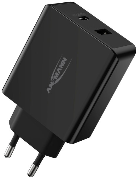 Ansmann Home Charger 254PD USB-s töltőkészülék 65 W Aljzat dugó Kimenetek száma: 2 x USB, USB-C® alj 8. kép