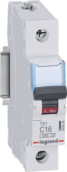 Legrand 403434 403434 Vezeték védőkapcsoló 1 pólusú 16 A 230 V, 400 V