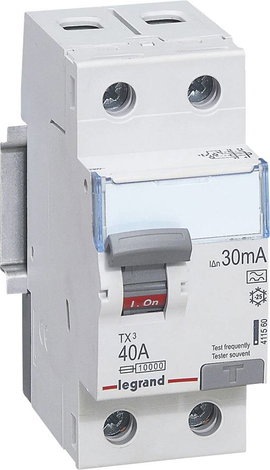 Legrand 411560 411560 Hibaáram védőkapcsoló 40 A 0.03 A 230 V