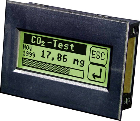DISPLAY VISIONS LC kijelző (Sz x Ma x Mé) 77 x 54 x 25.7 mm