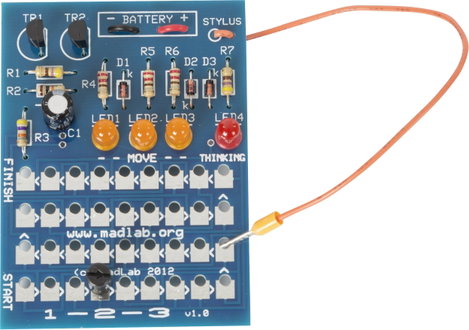 Whadda WSG102 Logikai játék Kivitel (építőkészlet/modul): Építőkészlet 9 V