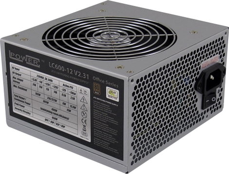 LC Power LC600-12 V 2.31 Számítógép tápegység 450 W ATX tanúsítvány nélkül