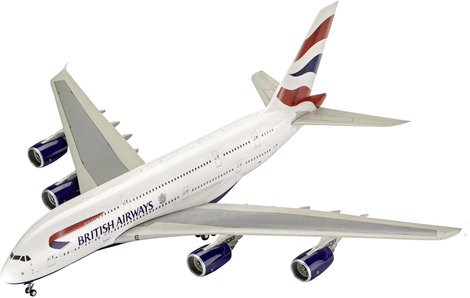Revell 03922 A380-800 British Airways Repülőmodell építőkészlet 1:144 5. kép