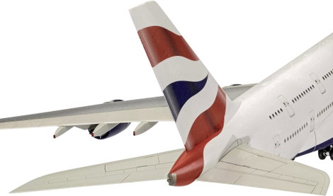 Revell 03922 A380-800 British Airways Repülőmodell építőkészlet 1:144 6. kép