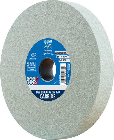 PFERD 39008458 BW 20030-32 CN 120 CARBIDE Köszörűkorong Ø 200 mm 1 db