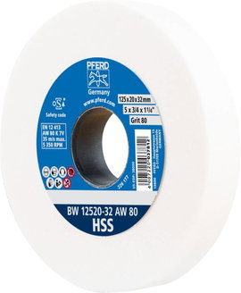 PFERD 39009698 BW 12520-32 AW 80 HSS Köszörűkorong Ø 125 mm 1 db