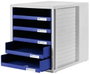 HAN Schubladenbox SCHRANK-SET 1401-14 Fiókos irattároló Élénk szürke DIN A4 Fiókok száma: 5 2. bélyegkép