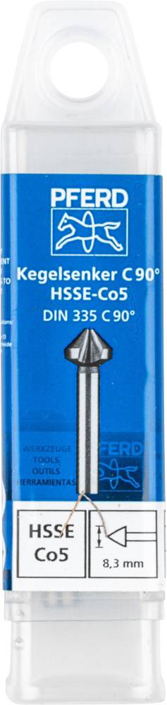 PFERD KES HSSE DIN 335 C90° 8,3 25202128 Marófúró 8.3 mm HSS 1 db 2. kép