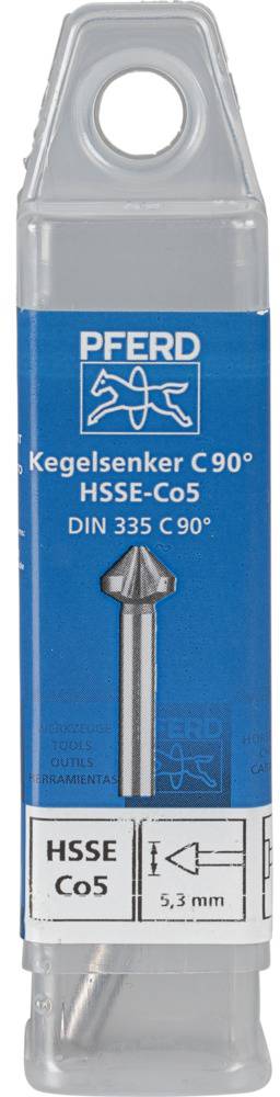 PFERD KES HSSE DIN 335 C90° 5,3 25202124 Marófúró 5.3 mm HSS 1 db 2. kép