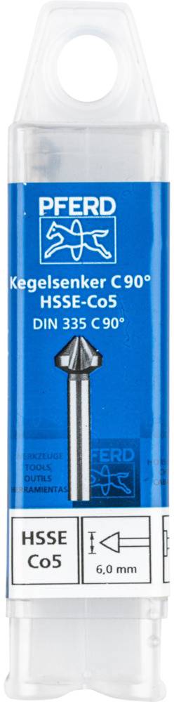 PFERD KES HSSE DIN 335 C90° 6,0 25202125 Marófúró 6 mm HSS 1 db 2. kép