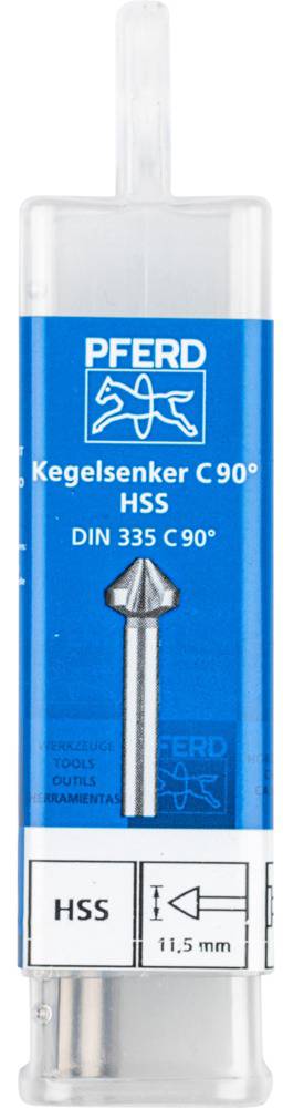 PFERD KES HSS DIN 335 C90° 11,5 25202110 Marófúró 11.5 mm HSS 1 db 2. kép