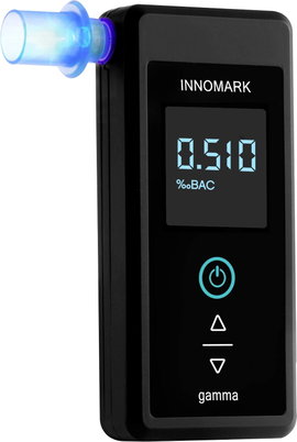 Digitális alkoholteszter 0,07 - 4.00 ‰, fekete, ACE INNOMARK gamma 107323