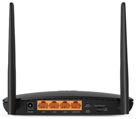 TP-LINK TL-MR6400 WLAN router 2.4 GHz 300 MBit/s 3. kép