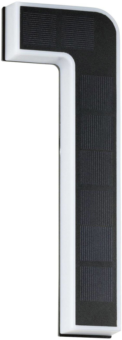 Napelemes házszám megvilágítás 0,2 W IP44 3000 K, fekete, Paulmann 79842 6. kép