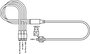 5in1 USB töltőkábel, micro-USB, USB-C, Lightning, 1,2 m, fekete, Smrter SMRTER_HYDRA_ULT_BK 10. bélyegkép
