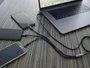 5in1 USB töltőkábel, micro-USB, USB-C, Lightning, 1,2 m, fekete, Smrter SMRTER_HYDRA_ULT_BK 2. bélyegkép