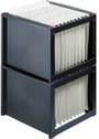 Helit Függő mappa doboz Hängemappenbox the rack H6110092 Fekete, Piros 1 db 2. bélyegkép