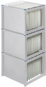 Helit Függő mappa doboz Hängemappenbox the rack H6110084 Élénk szürke , Kék 1 db 2. bélyegkép