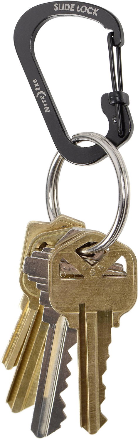 NITE Ize CSL2-01-R6 Karabíner SlideLock Gr. 2 44 mm x 29 mm x 2.5 mm 1 db 12. kép