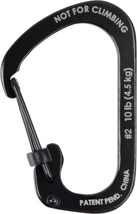 NITE Ize CSL2-01-R6 Karabíner SlideLock Gr. 2 44 mm x 29 mm x 2.5 mm 1 db