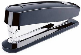 Novus Heftgerät B 7A 020-1056 Munkaasztal, tűzőgép Fekete Tűzőteljesítmény: 8 lap (80 g/m²) automati