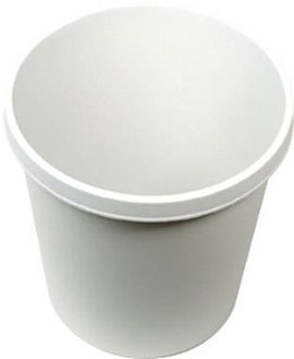 Helit the german H6105882 Papírkosár 18 l (Ø x Ma) 315 mm x 335 mm Polipropilén Élénk szürke 1 db