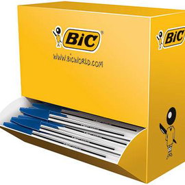 BIC Eldobható golyóstollak Cristal Kék 0.4 mm Hiteles dokumentum: Igen 100 db 942910