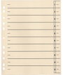 Soennecken Elválasztó lap Trennblatt 1554377 DIN A4 190 g/m² 100 db bélyegkép