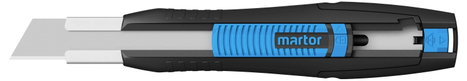 Martor 38000102 MARTOR biztonsági kés SECUNORM 380 18mm 78mm acélszalag fekete / cián 1 db 2. kép