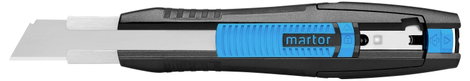 Martor 38000102 MARTOR biztonsági kés SECUNORM 380 18mm 78mm acélszalag fekete / cián 1 db 3. kép